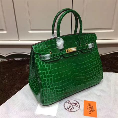 hermes birkin alligator handbag|hermes kelly crocodile bag.